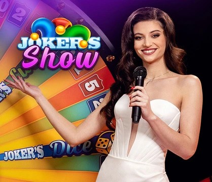 Live Dealer logo of Joker’s Show from Skywind Group at GrizzlysQuest Casino
