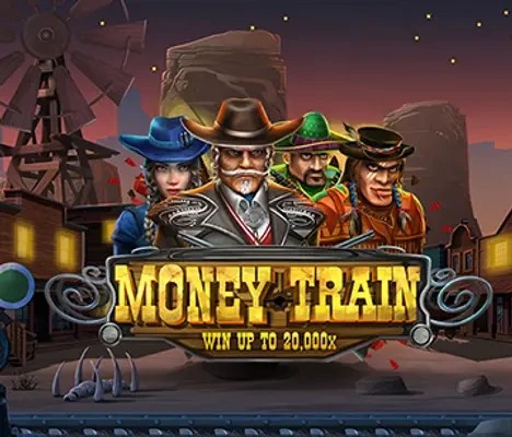 Play the Money Train slot by Relax Gaming on GrizzlysQuest Casino