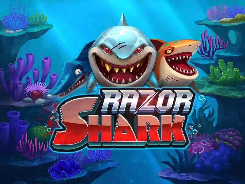 Razor Shark logo by Push Gaming GrizzlysQuest Casino