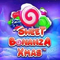 Sweet Bonanza Xmas logo – Slots by Pragmatic Play at GrizzlysQuest Casino